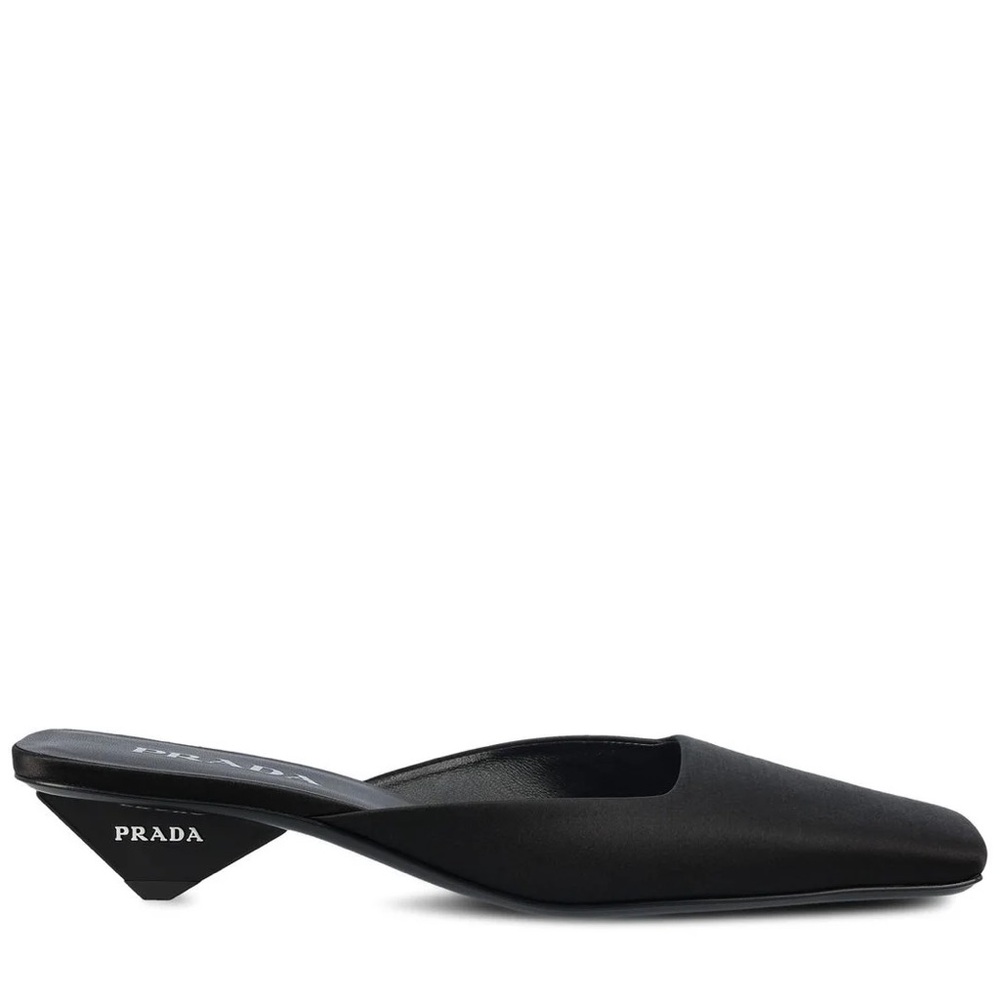 Prada Satin Mules